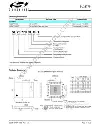 SL28779ELIT Datasheet Page 21