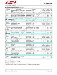 SL28EB719AZIT Datasheet Page 18