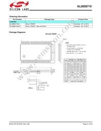 SL28EB719AZIT Datasheet Page 21