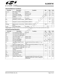 SL28EB740AZIT Datasheet Page 14