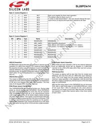SL28PCIE14ALIT Datasheet Page 6