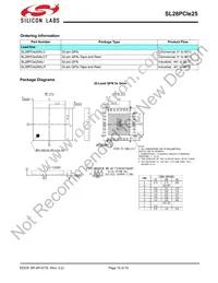 SL28PCIE25ALCT Datasheet Page 15