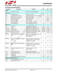 SL28PCIE26ALI Datasheet Page 10