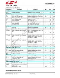 SL28PCIE50ALIT Datasheet Page 11