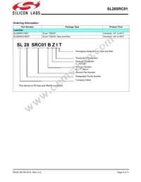 SL28SRC01BZIT Datasheet Page 8