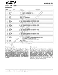 SL28SRC04BZIT Datasheet Page 2