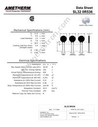 SL32 0R536-B Datasheet Cover