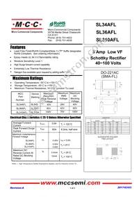 SL36AFL-TP Datasheet Cover