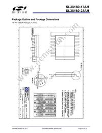 SL38160AZC-17AH Datasheet Page 15