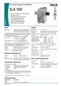 SL4.100 Datasheet Cover