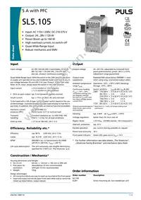 SL5.105 Datasheet Cover