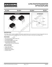 SL5511W Datasheet Cover