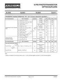 SL5511W Datasheet Page 4