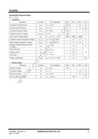 SLA4052 Datasheet Page 2