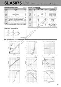 SLA5075 Datasheet Cover