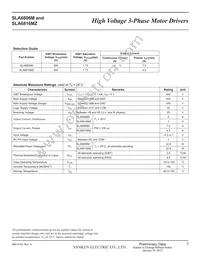 SLA6816MZ LF2175 Datasheet Page 2