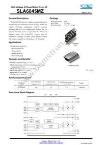 SLA6845MZ-LF2178 Datasheet Cover