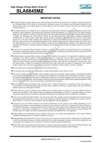 SLA6845MZ-LF2178 Datasheet Page 12