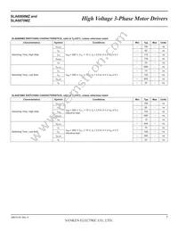 SLA6868MZ LF2171 Datasheet Page 7