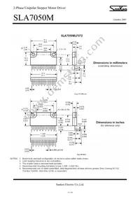 SLA7050M Datasheet Page 11