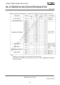SLA7067M Datasheet Page 4