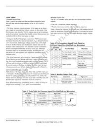 SLA7073MR Datasheet Page 12