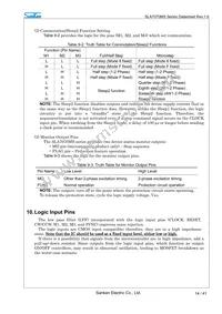 SLA7073MS Datasheet Page 14