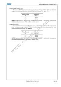 SLA7073MS Datasheet Page 23