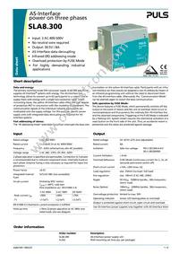 SLA8.300 Datasheet Cover