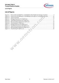 SLB9665XT20FW560XUMA2 Datasheet Page 4