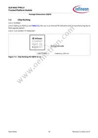 SLB9665XT20FW560XUMA2 Datasheet Page 20