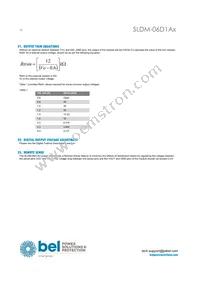 SLDM-06D1ALR Datasheet Page 18