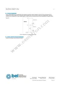 SLDM-06D1ALR Datasheet Page 19