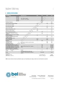 SLDM-12D1ALR Datasheet Page 5