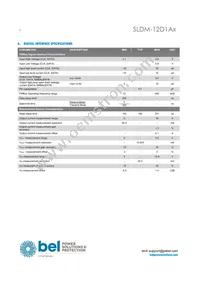 SLDM-12D1ALR Datasheet Page 6