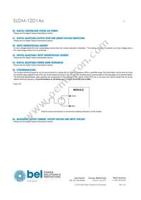 SLDM-12D1ALR Datasheet Page 21