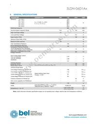 SLDN-06D1ALG Datasheet Page 4