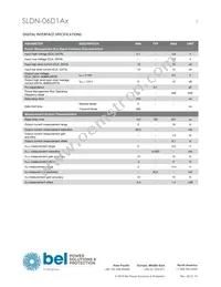 SLDN-06D1ALG Datasheet Page 5