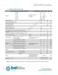 SLDN-20D1ALG Datasheet Page 4