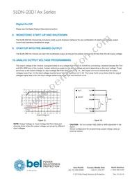 SLDN-20D1ALG Datasheet Page 9