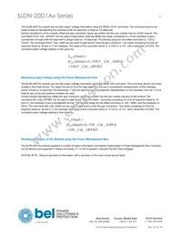 SLDN-20D1ALG Datasheet Page 21