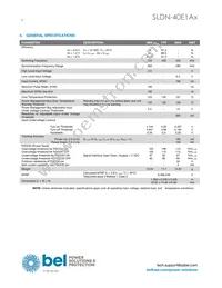 SLDN-40E1ALG Datasheet Page 4