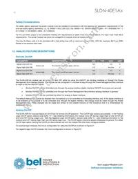 SLDN-40E1ALG Datasheet Page 12