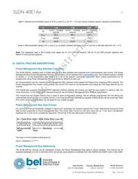 SLDN-40E1ALG Datasheet Page 19