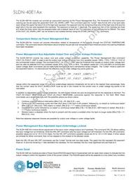 SLDN-40E1ALG Datasheet Page 23