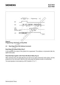 SLE 4428 M2.2 Datasheet Page 11