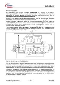 SLE 66CL81P NB Datasheet Page 8