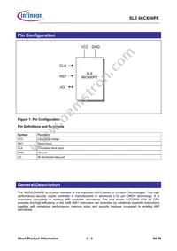 SLE 66CX80PE DSO8 Datasheet Page 6