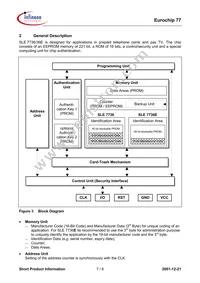 SLE 7736 M3.2 Datasheet Page 7