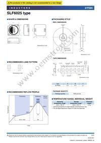 SLF6025T-330MR59-PF Datasheet Page 3